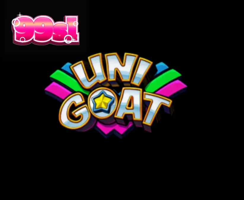 Tampilan visual slot Unigoat dengan karakter kambing ajaib dan grid yang berkembang